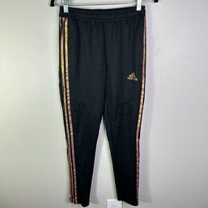 Adidas Youth Climacool Black and Gold Active Pants Size L
